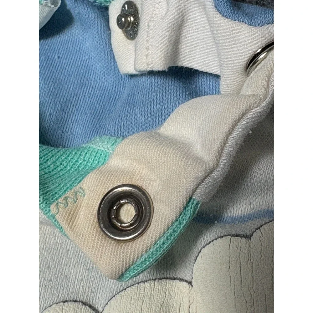 Baby Boy Carter's 6 M One Piece Steamboat sailing USA Vintage Bodysuit